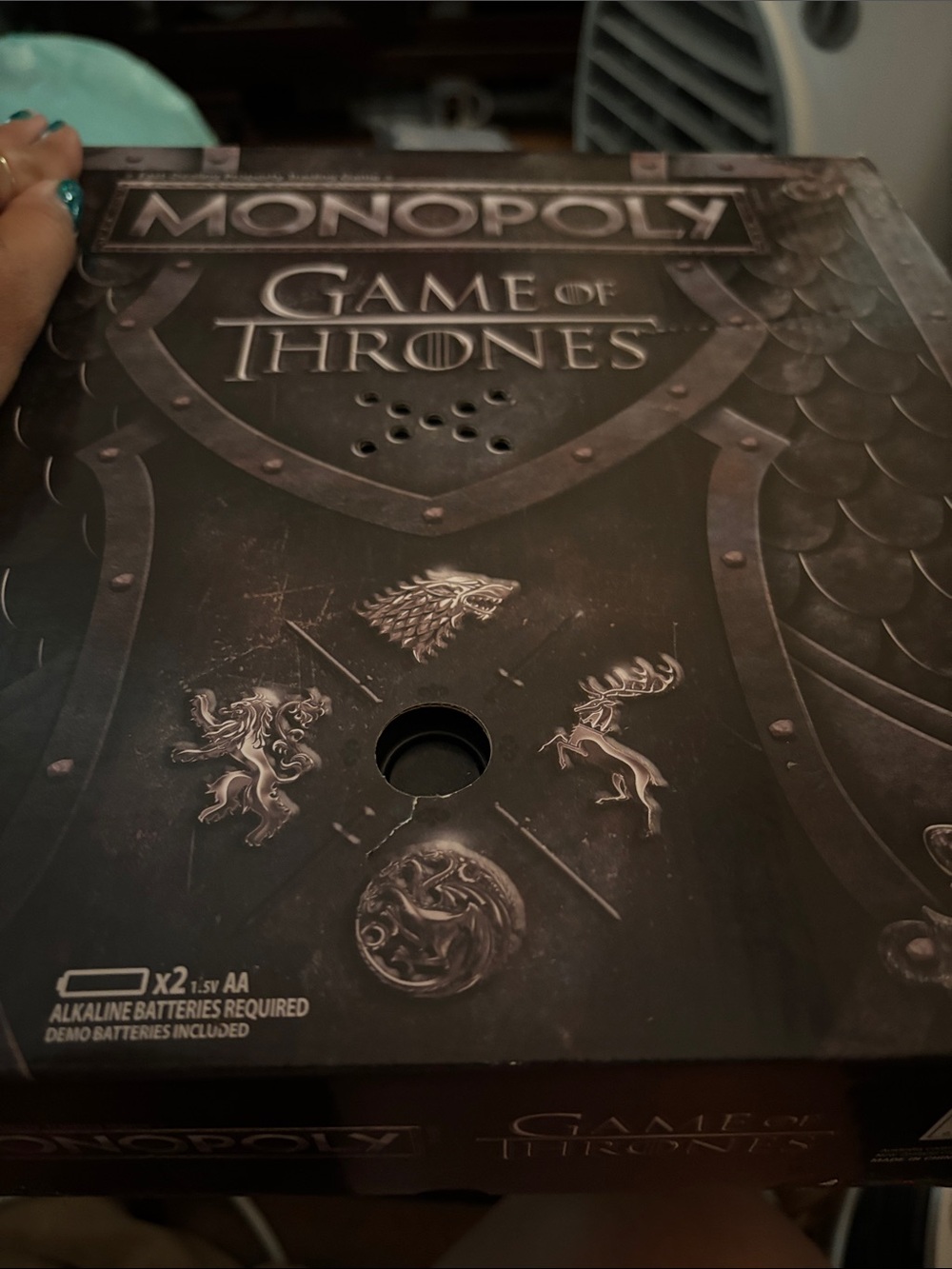 : Game of Thrones Collector Edition Board Game - Black